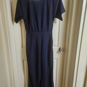 Elegant Navy Jumpsuit